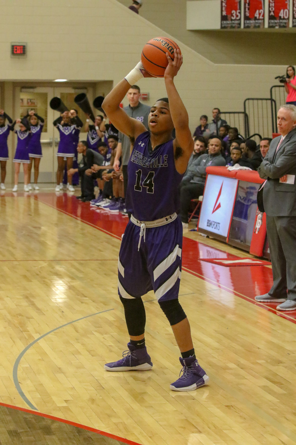 Gallery: Merrillville at Crown Point boys basketball